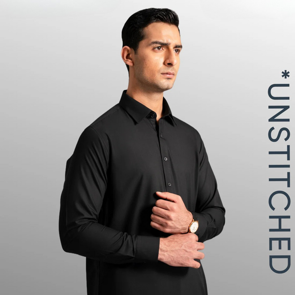 AL HARAM BOSKI - Jet BLACK - Wrinkle Free